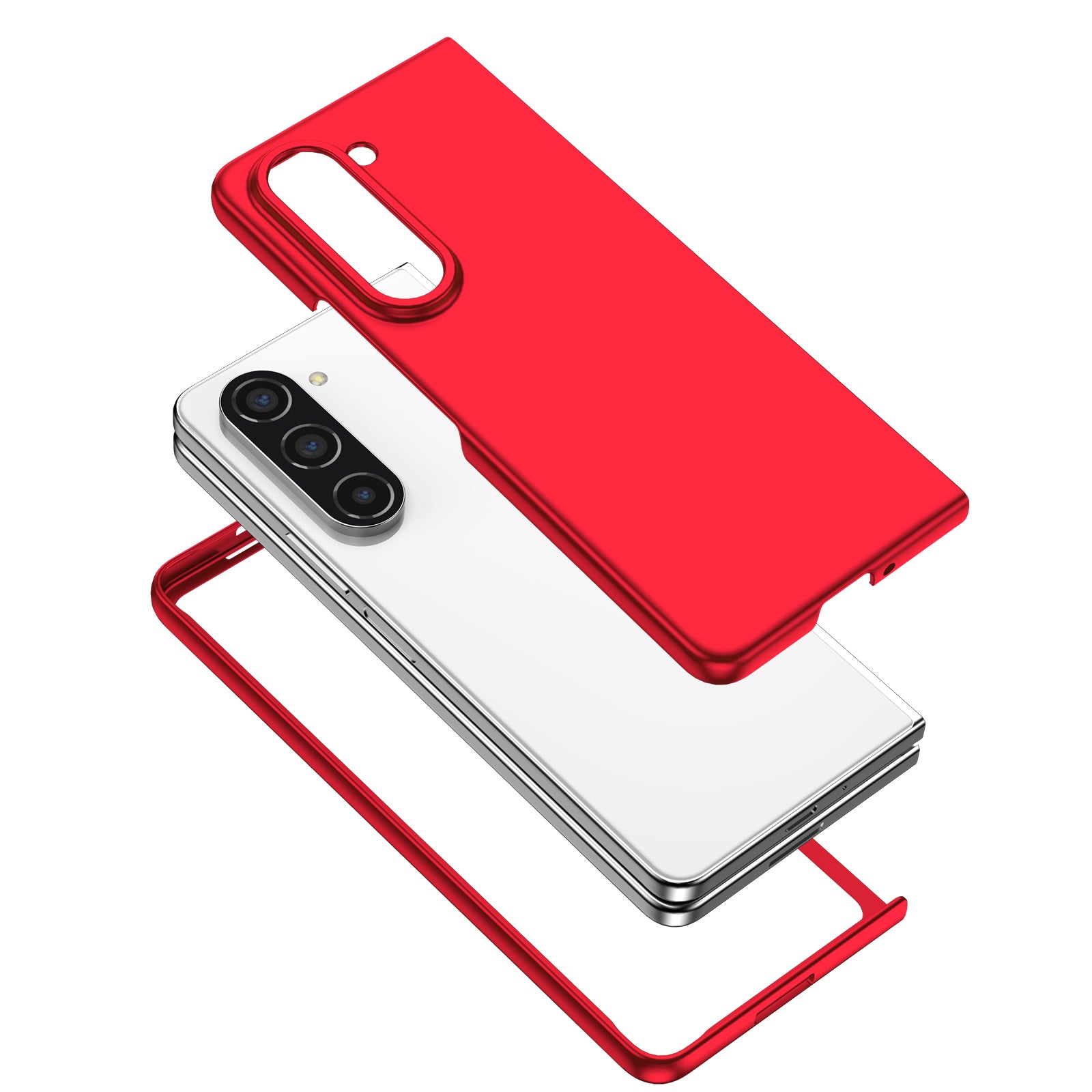 For Samsung Galaxy Z Fold5 5G Hard PC Anti-drop Cover Folding Phone Protective Case For Samsung Galaxy Z Fold5 5G Hard PC Anti-drop Cover Folding Phone Protective Case